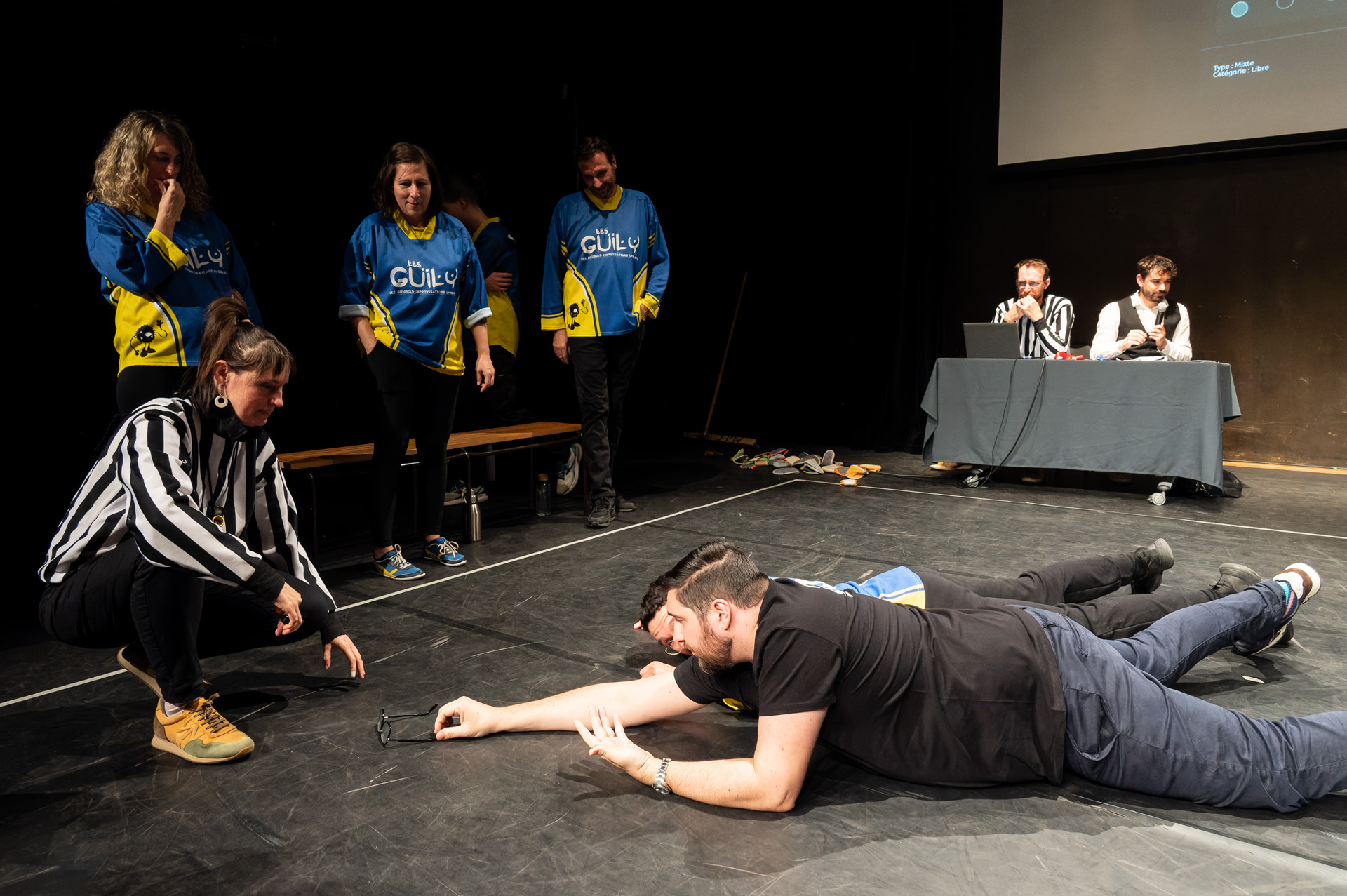 2. Match d’impro : les Guily